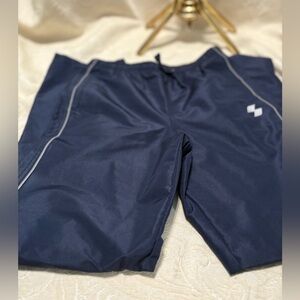 Sporto Dark Blue and Gray pant, isolated and padded,windbreaker track pant
